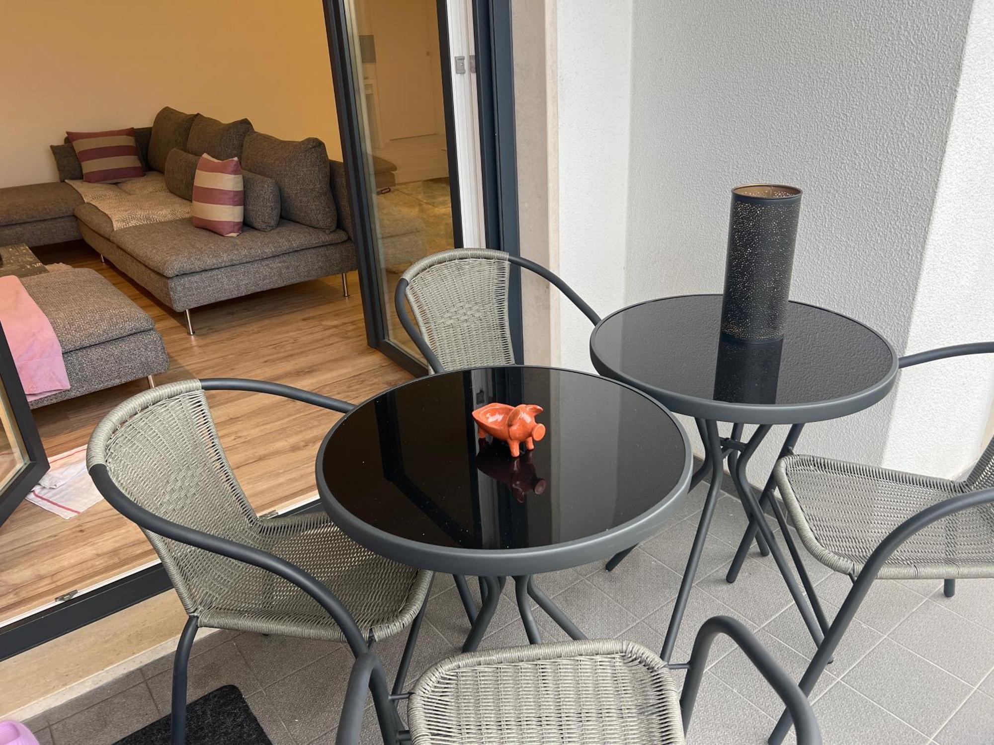 Modern Twin Room With A Balcony モンチジョ エクステリア 写真